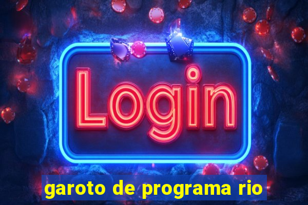 garoto de programa rio